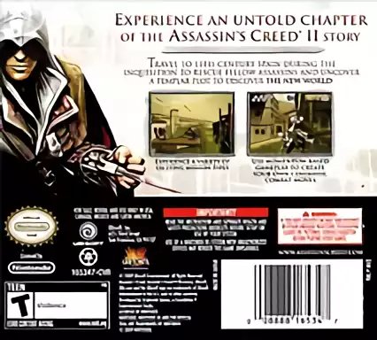 Image n° 2 - boxback : Assassin's Creed II - Discovery (DSi Enhanced)